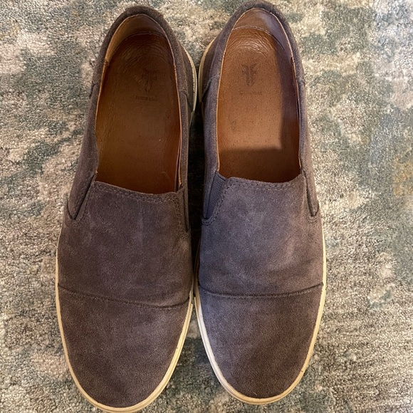 Frye Suede Slip-Ons - Picture 1 of 4
